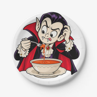 Funny Halloween Paper plates