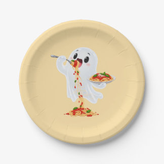 Funny Halloween Paper plates