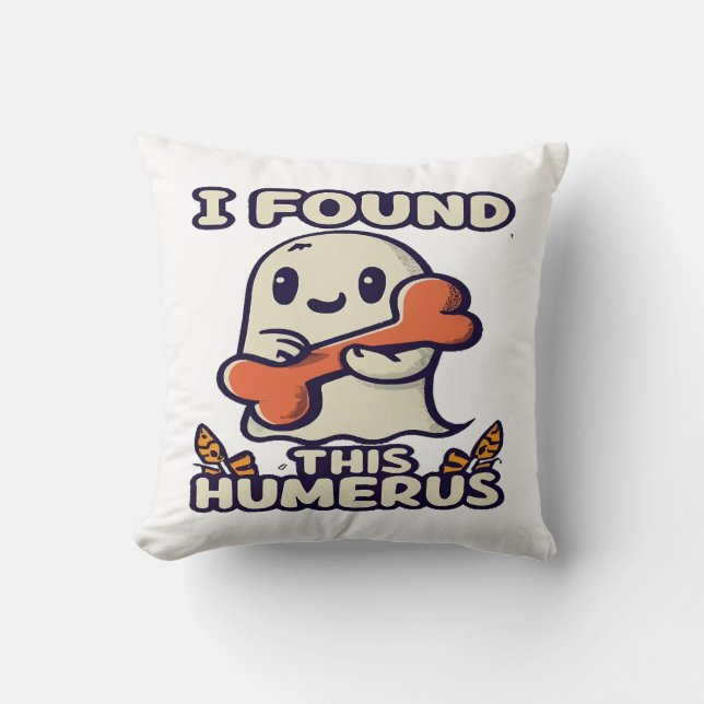  Funny Halloween Party Cushion (Front)