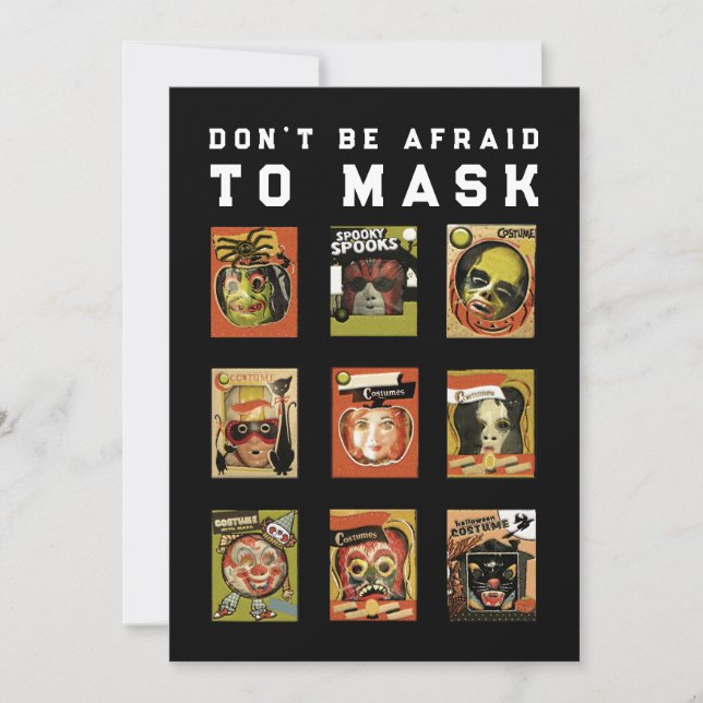 Funny Halloween Party Invitation (Front)