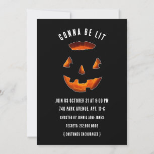 Funny Halloween Party Invitations