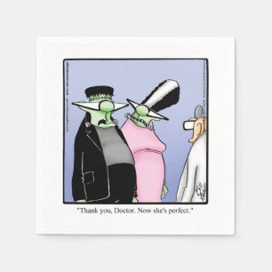 Funny Halloween Party Napkins