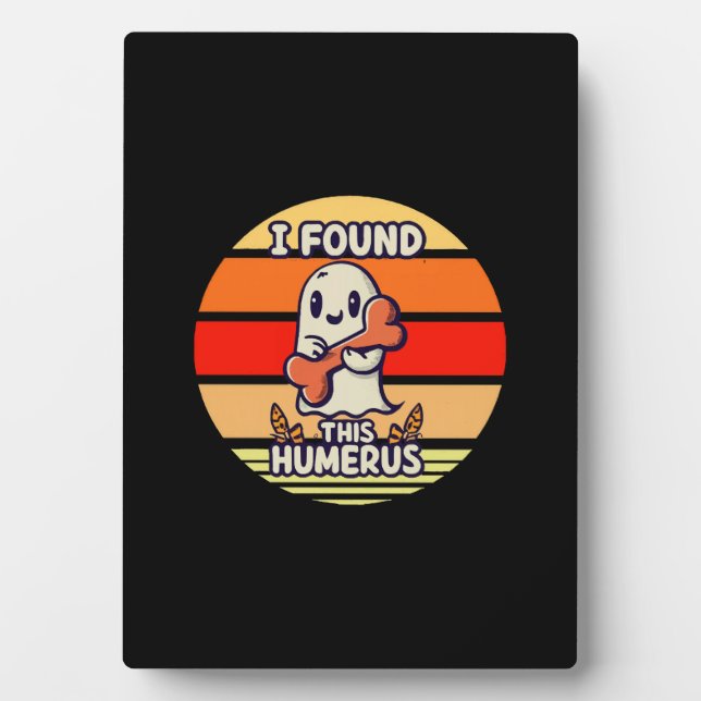 Funny Halloween Party Plaque (Front)