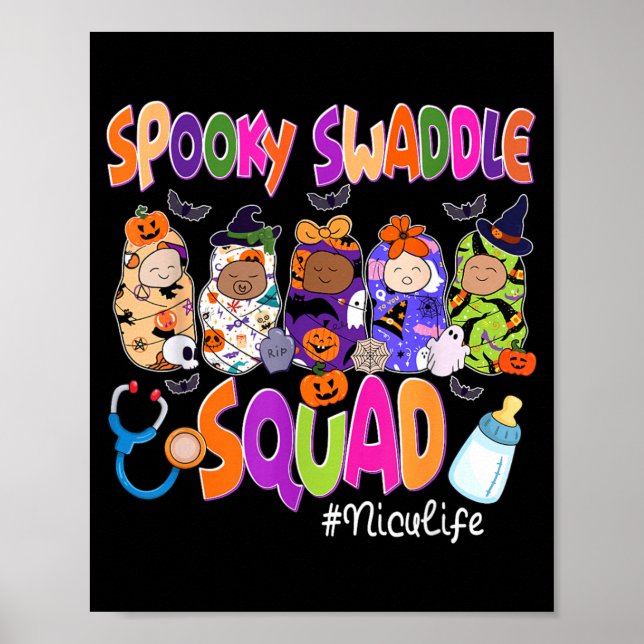 Funny Halloween Poster (Front)