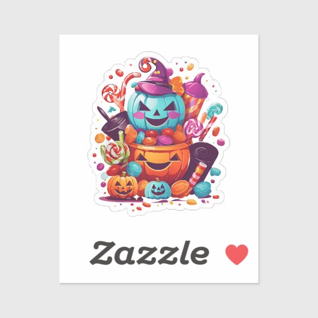 funny halloween pumpkin (Sheet)