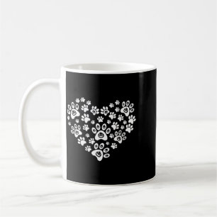 Funny Halloween Pumpkin Dog Paws - Halloween Dog Coffee Mug