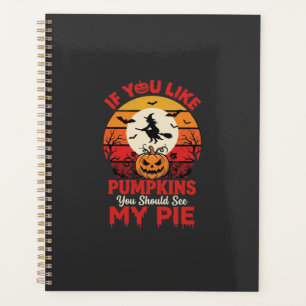 Funny Halloween Pumpkins Pie Design_1 Planner