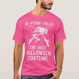 Funny Halloween Pun Fisherman Fishing Halloween Co T-Shirt
