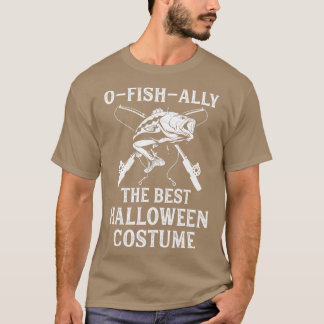 Funny Halloween Pun Fisherman Fishing Halloween Co T-Shirt