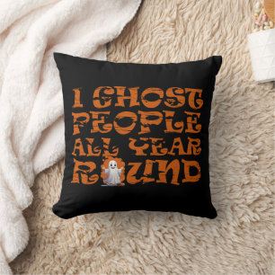 Funny Halloween quote Cushion