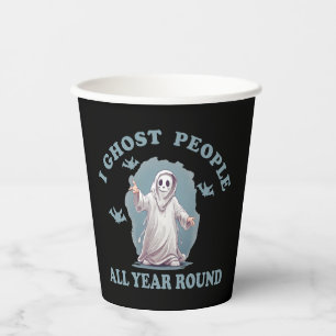 funny halloween saying paper cups