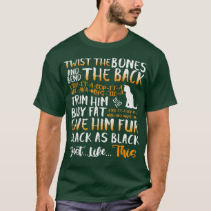 Funny Halloween Scary Black Cat Jackolantern Witch T-Shirt