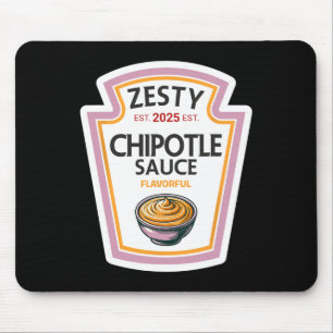 Funny Halloween Shirt 2025 Gift Zesty Chipotle Sau Mouse Mat