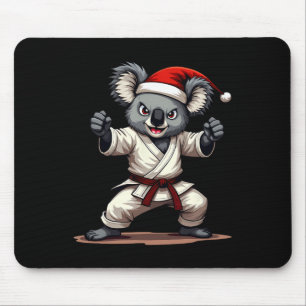 Funny Halloween Skeleton Drinking Martini Tail  Mouse Mat