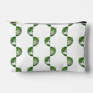 Funny Halloween Skeleton Hands Holding Melons Accessory Pouch