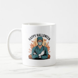 Funny Halloween Surgery Mug