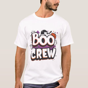 Funny Halloween T-Shirt 2025   Spooky Boo Crew Tee