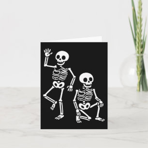 Funny Halloween Trump Skeleton Trump Premium Card