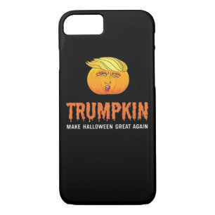 Funny Halloween Trumpkin  iPhone 8/7 Case