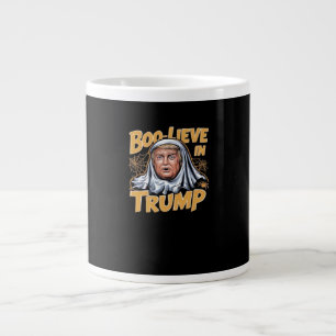 Funny Halloween  Trumpkin Make Halloween Great Aga Large Coffee Mug
