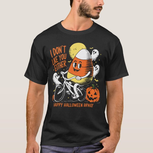 Funny Halloween Tshirt Happy Halloween Gift (Front)