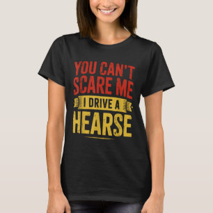 Funny Halloween Undertakers Hearse Driver for Men T-Shirt