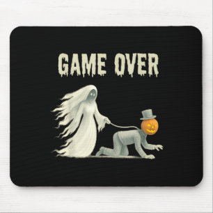 Funny halloween wedding bachelorette party bride mouse mat
