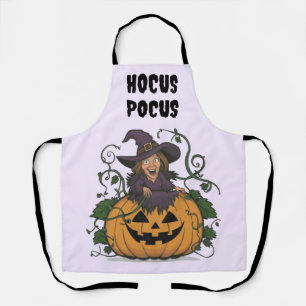 Funny Halloween Witch Apron
