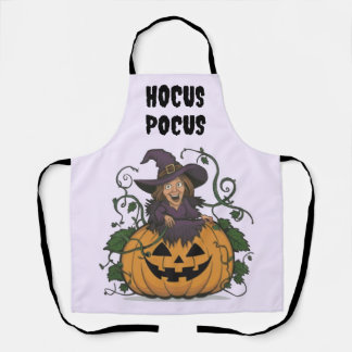 Funny Halloween Witch  Apron