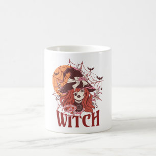 Funny Halloween Witch Coffee Mug