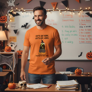 Funny Halloween Witch Cool English Teacher Grammar T-Shirt