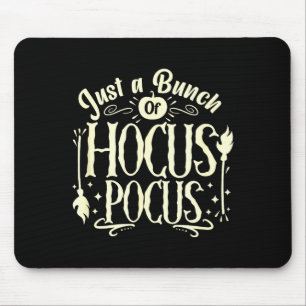 Funny Halloween Witch Just A Bunch Of Quote Gift Mouse Mat