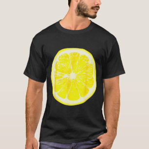 Funny Halloween Yellow Lemon Costume Fruit Costume T-Shirt