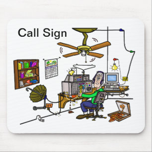 Funny Ham Cave Mousepad  Customise It!