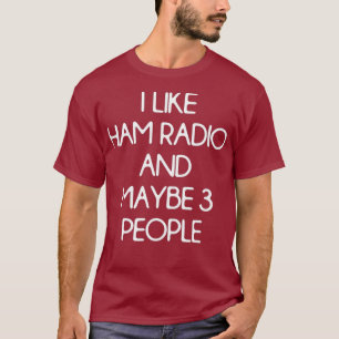 Funny Ham Radio Amateur Operator Vintage Hobby T-Shirt