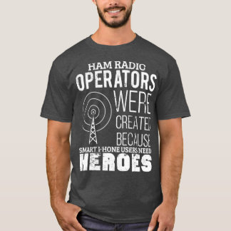Funny Ham Radio Operator Radio Amateur Morse Code  T-Shirt