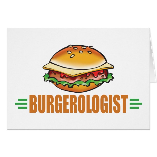 Funny Hamburger (Front Horizontal)