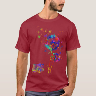 Funny Hamster Dandelion Flower Hamster Lover Men T-Shirt