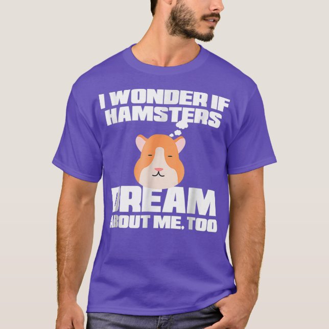 Funny Hamster Shirt - Hamster Pyjamas Women Men (Front)