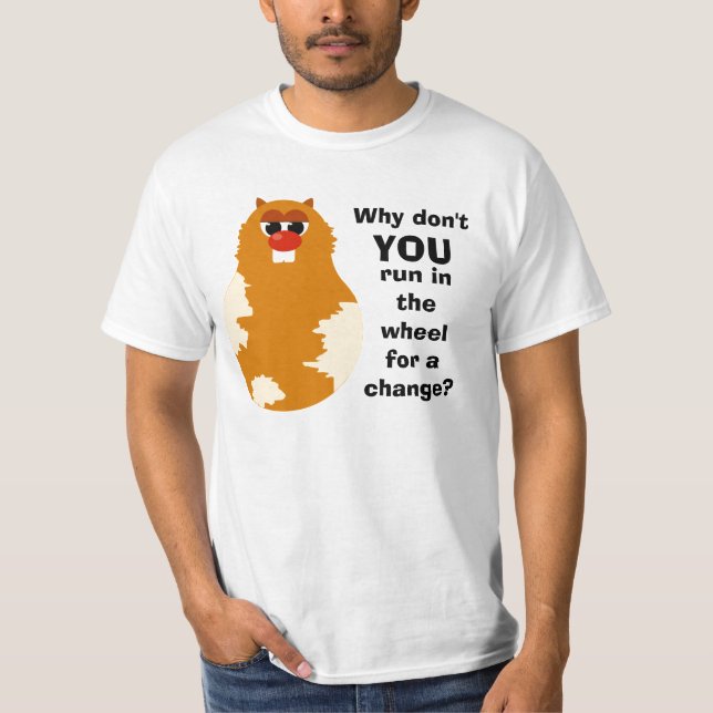 Funny Hamster T-Shirt (Front)