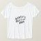 Funny Hand Lettered Shirt (World's Best-ish Mum)