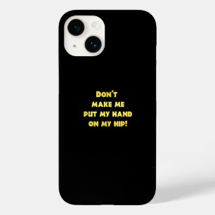 Funny Hand on Hip Joke Case-Mate iPhone 14 Case