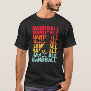 Funny Handball Retro Vintage Design for Handball P T-Shirt