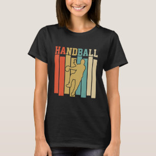 Funny Handball Retro Vintage Style Design Handball T-Shirt