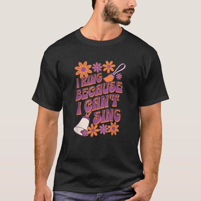 Funny Handbell Player Design for Bell Ringers and  T-Shirt (Front)