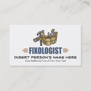 Funny Handyman Business Card
