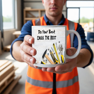 Funny Handyman Construction Men's Coffee Mugs