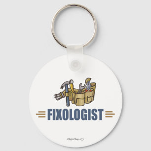 Funny Handyman Key Ring