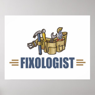 Funny Handyman Poster