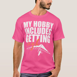Funny Hang Glider Art For Hang Glide Hang Gliding T-Shirt